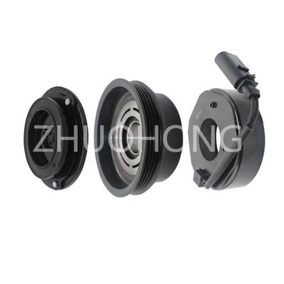 自動ACコンプレッサーポリークラッチキット 4PK 123MM 12V VW SVW SANTANA 3000 2004-2007 1.8