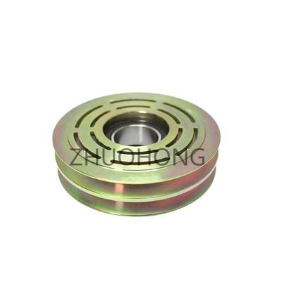 自動ACコンプレッサーポリークラッチキット 2PK 130MM 12V VW SVW SANTANA 3000 1.8 2004-2007