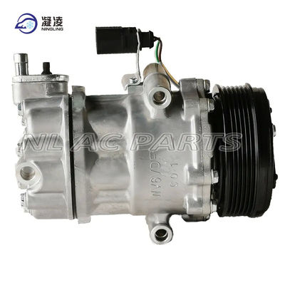 OEMサービス 6PK / PV6 VW Polo 1.6 2010-2016 1.6 1.6TDI用の自動自動AC圧縮機